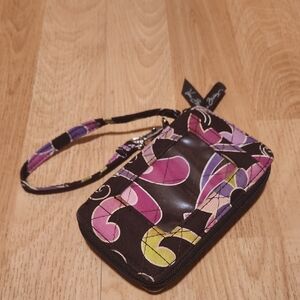 Vera Bradley Purple Punch Wristlet retired pattern